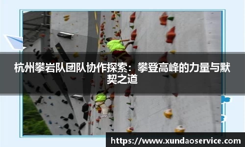 杭州攀岩队团队协作探索：攀登高峰的力量与默契之道